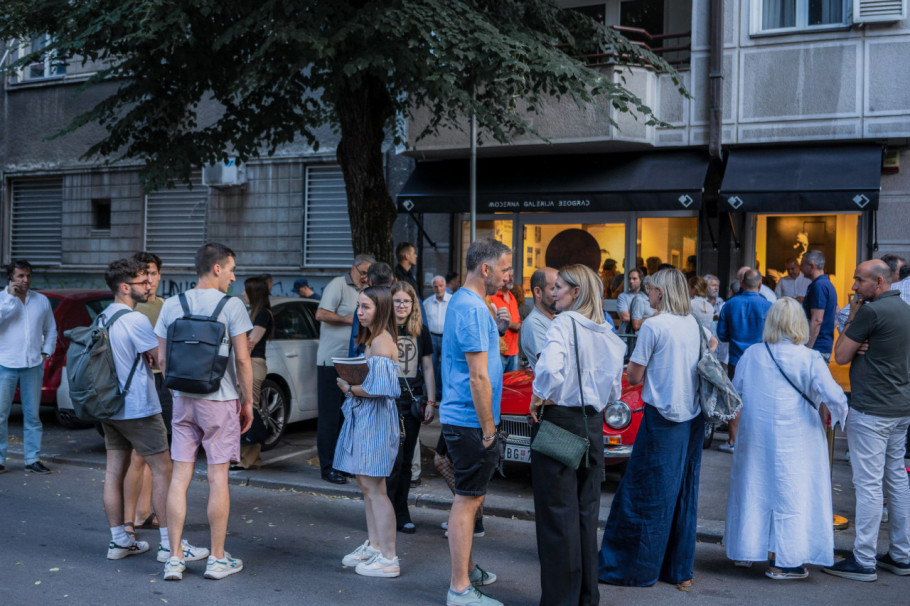 Otvaranje izložbe Krug Lazara Vozarevića