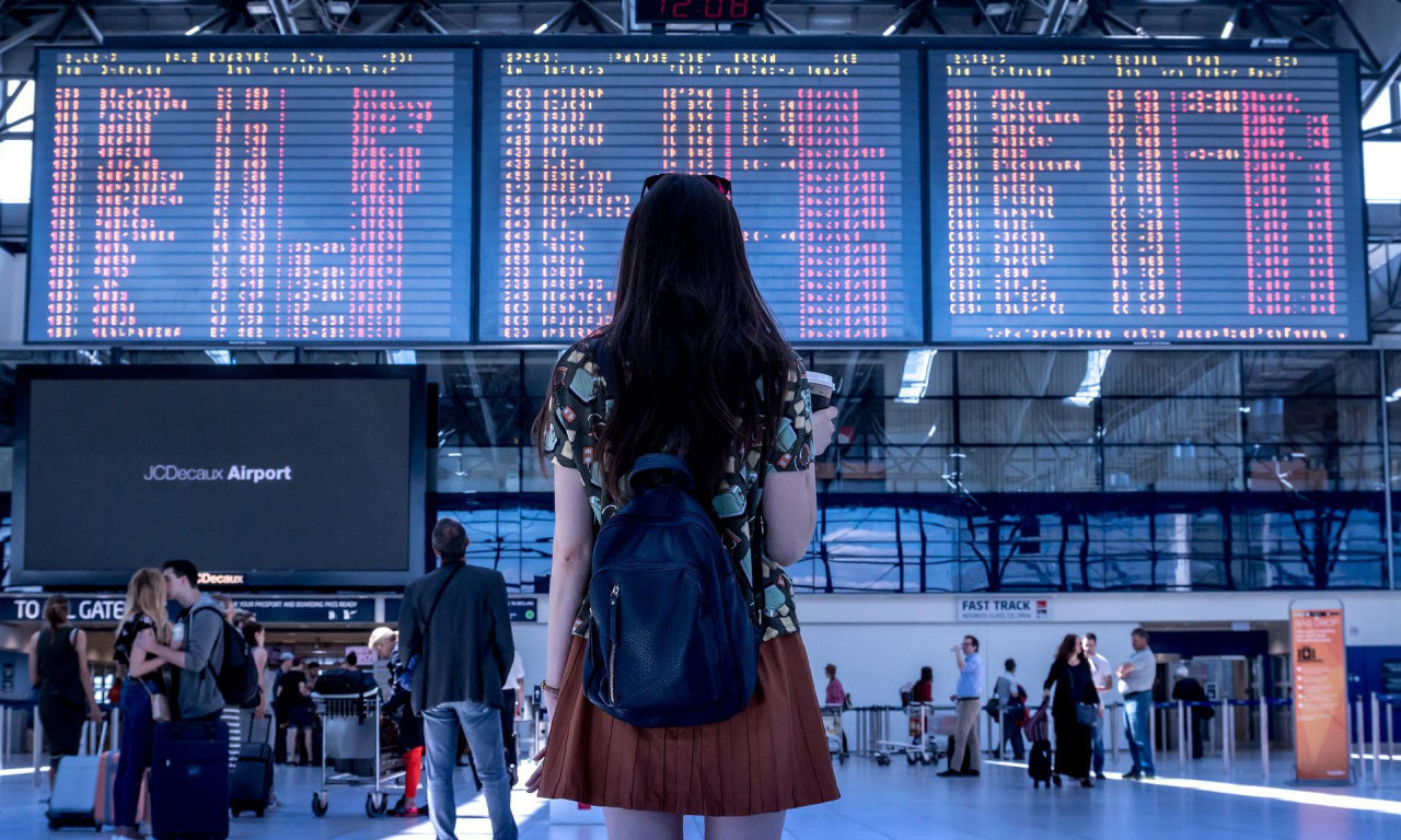 NORMALIZOVAN saobraćaj na aerodromu Nikola Tesla u Beogradu
