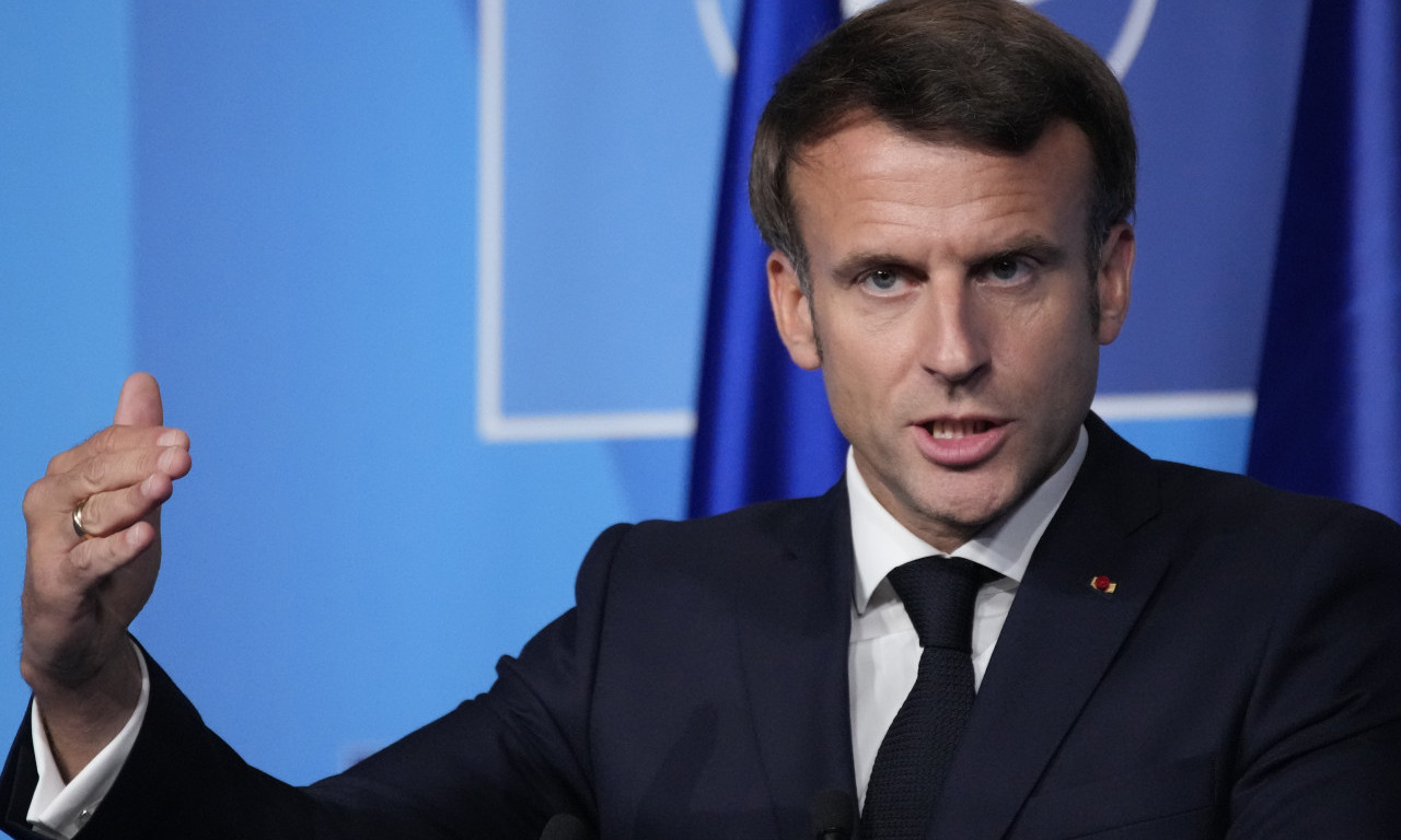 MAKRON POZVAO SAVEZNIKE DA SE UJEDINE PROTIV SAD Šok izjava predsednika Francuske!