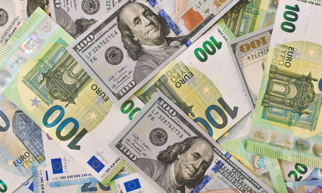 DOLAR PAO, DINAR OJAČAO Pogledajte najnovije stanje na kursnim listama
