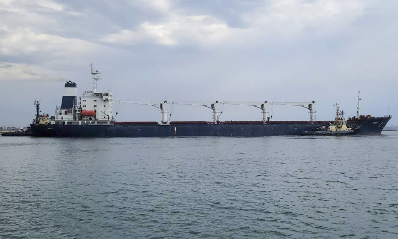 Sporazum Rusije i Ukrajine STUPIO NA SNAGU; Brod natovaren ukrajinskim žitaricama napustio Odesu