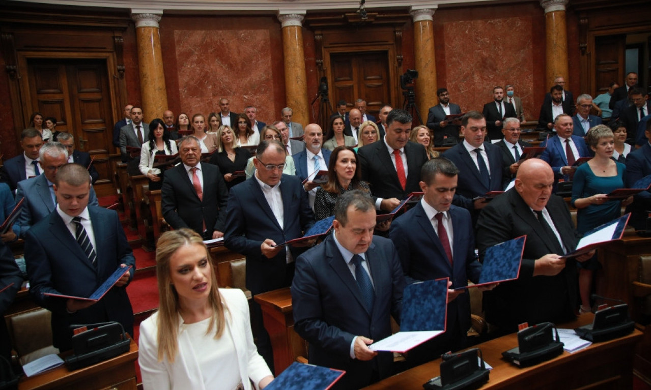 Posebna SEDNICA Skupštine Srbije o KiM u četvrtak