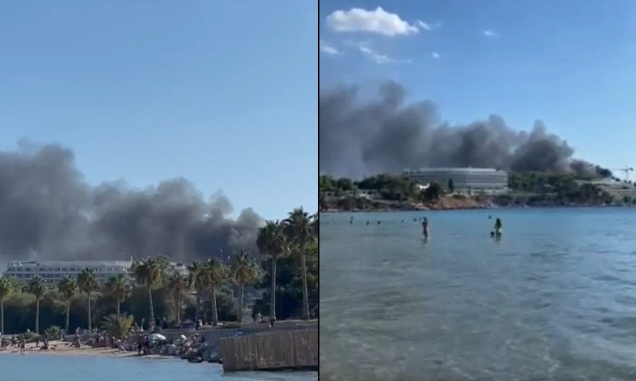 Gorelo u hotelu Four Seasons u Atini: Crni dim nadvio se nad poznatim letovalištem