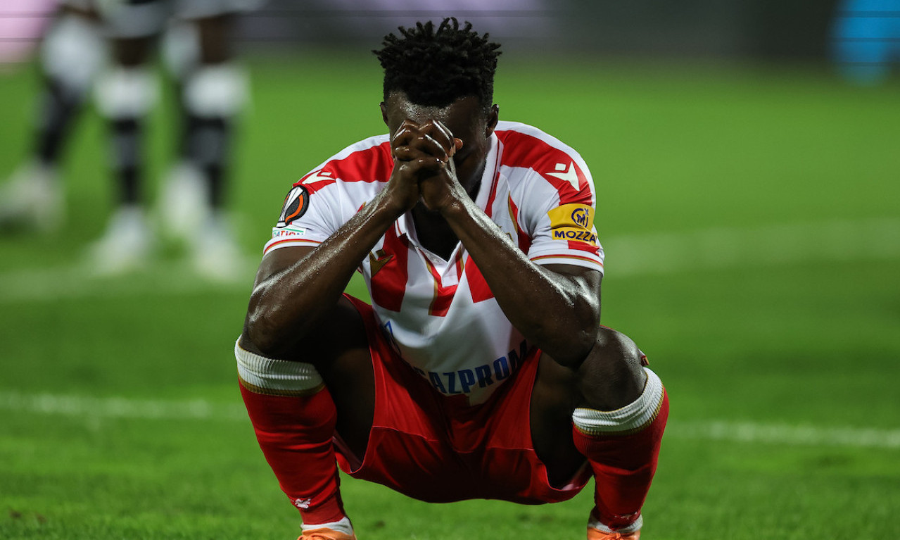 Zvezda PALA SA PENALA i ima za čime da žali: Crvena zvezda - Monako (0:1)