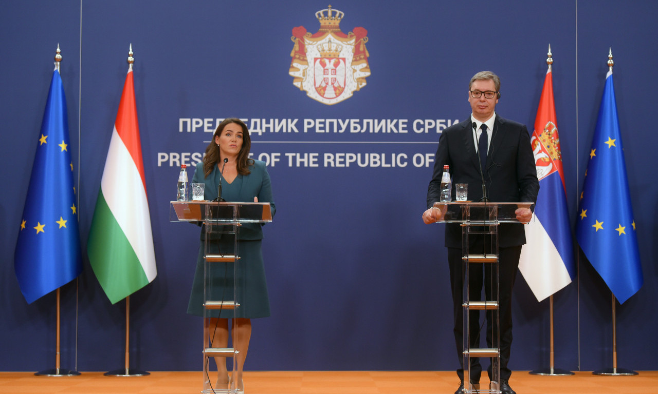 Susret Vučića i Katalin Novak: Uz pomoć Mađarske lakše ćemo zimu da dočekamo