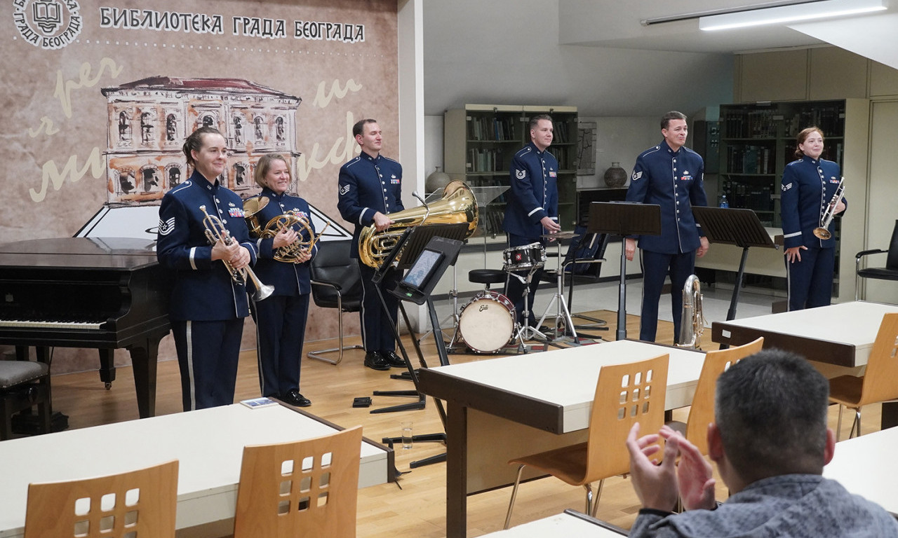 Orkestar Američkih vazduhoplovnih snaga priredio muzičko veče u Beogradu