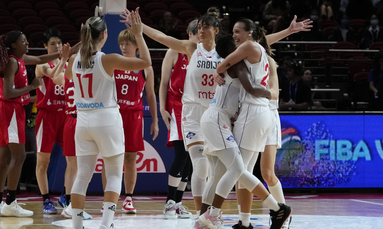 Evo je i POBEDA: Košarkašice Srbije na Svetskom prvenstvu BOLJE OD JAPANA