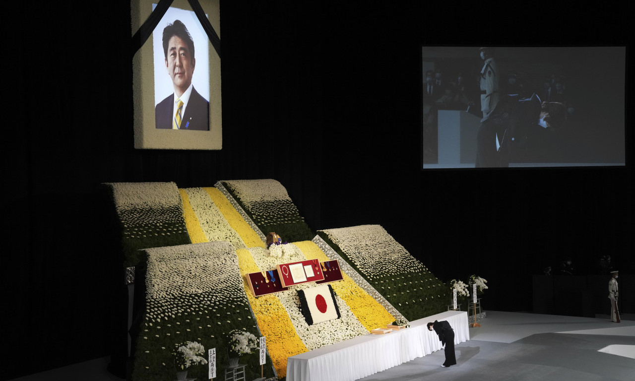 Danas DRŽAVNA SAHRANA Šinzo Abea, prisustvuje i Ana Brnabić