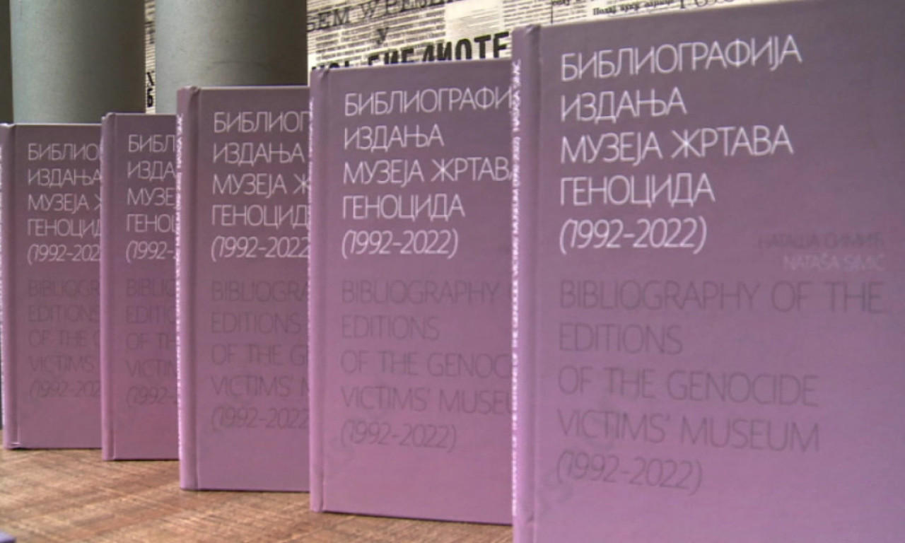 "Bibliografija izdanja muzeja žrtava genocida" predstavljena u Narodnoj biblioteci