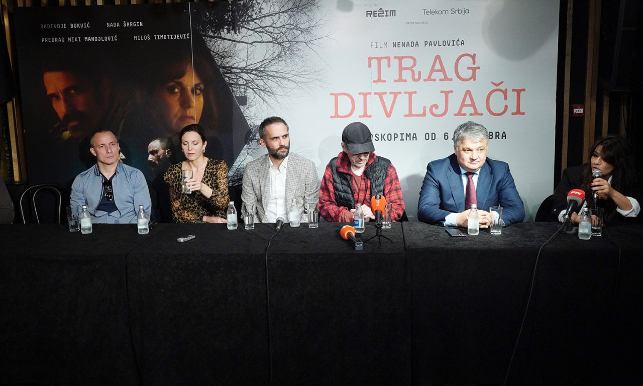 Domaći film "Trag divljači" premijerno 3. oktobra u Beogradu