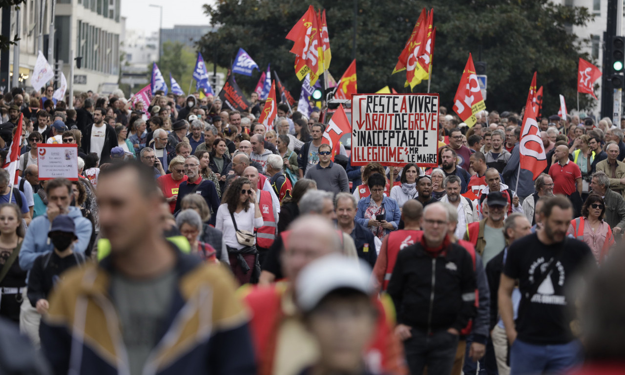 Kriza u FRANCUSKOJ , demonstarcije ŠIROM zemlje - ima li MAKRONOVA vlada plan?
