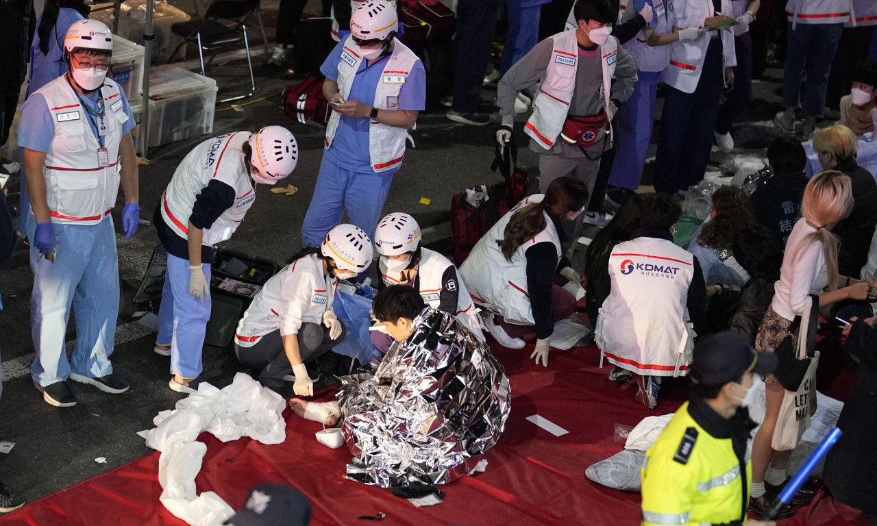 Najmanje 153 osobe POGINULE i 82 POVREĐENE u stampedu - TRAGEDIJA u Seulu tokom proslave NOĆI VEŠTICA