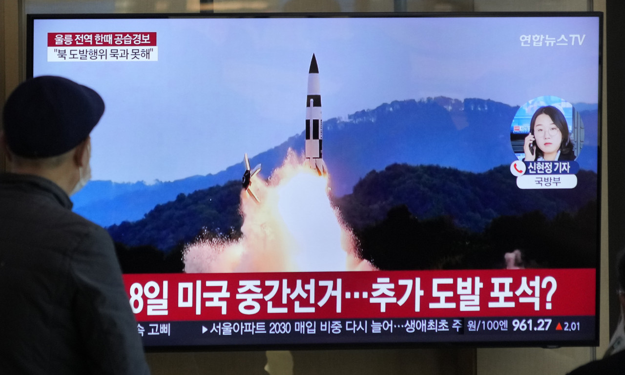 Severna Koreja ISPALILA 10 raketa, u Južnoj Koreji se OGLASILE SIRENE ZA VAZDUŠNI NAPAD