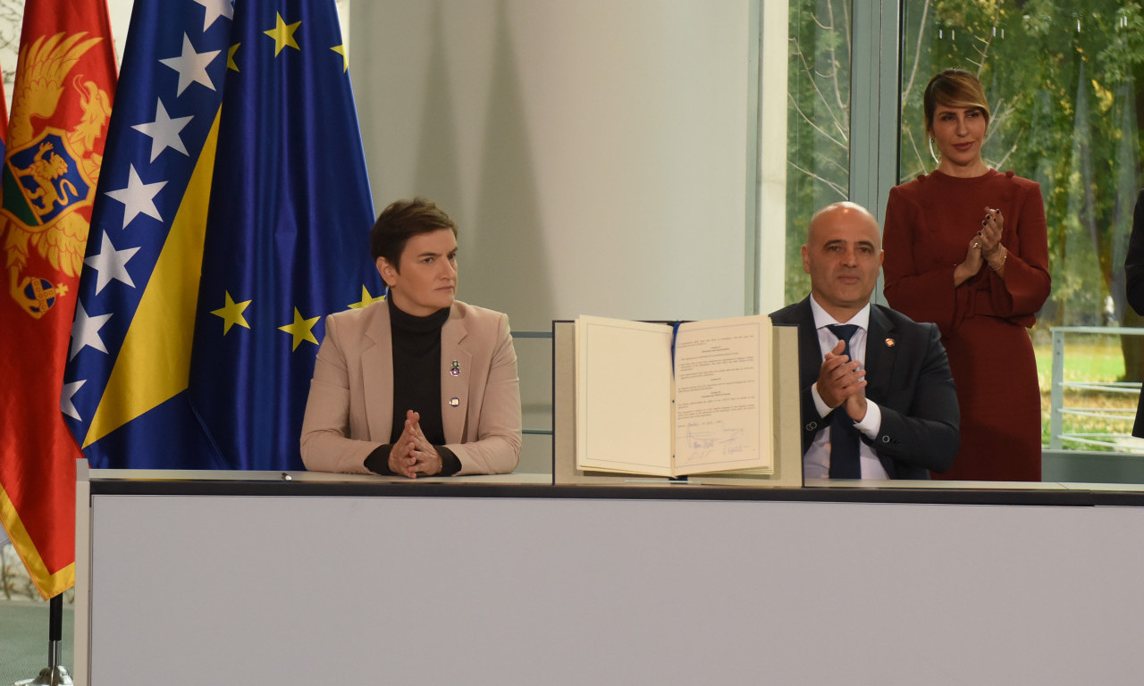 Brnabić u Berlinu: Priština PODRIVA i EU, potpisani sporazumi DOBRI za mlade