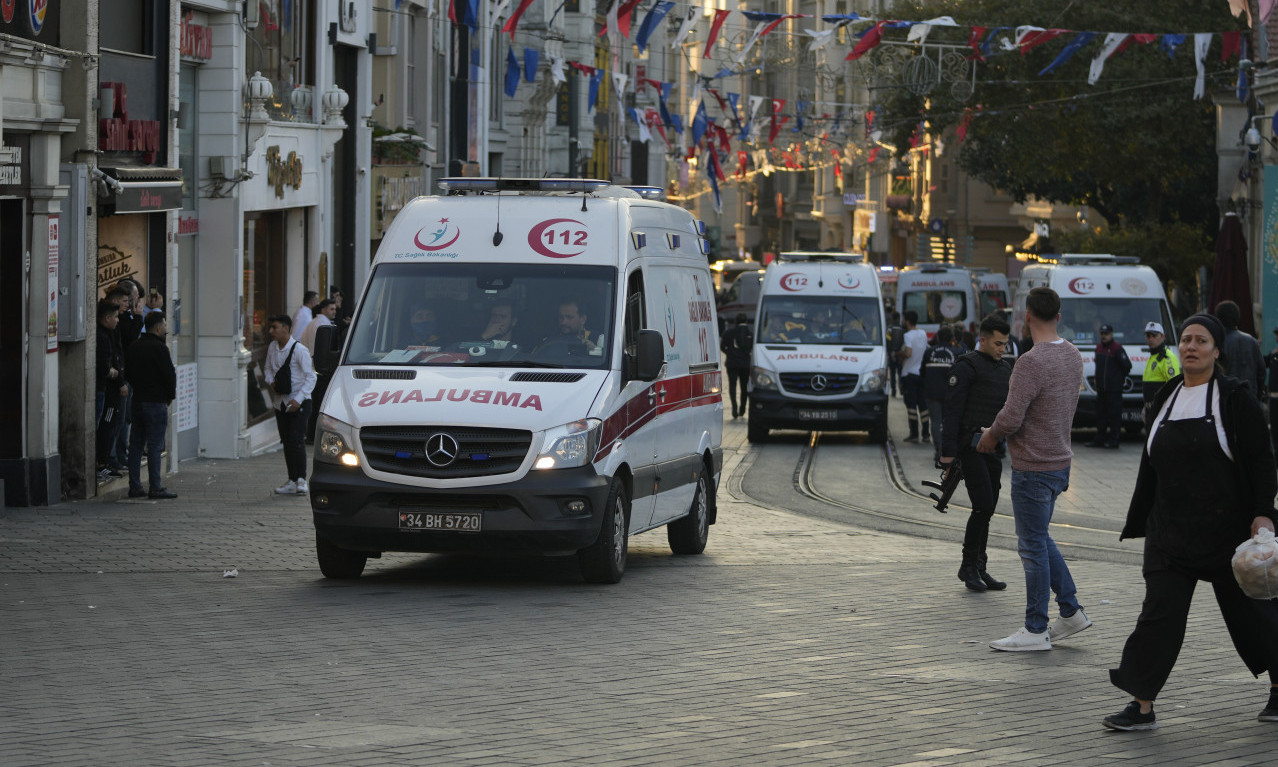 Raste BROJ ŽRTAVA, na desetine povređenih: EKSPLOZIJA u PEŠAČKOJ ZONI u Istanbulu