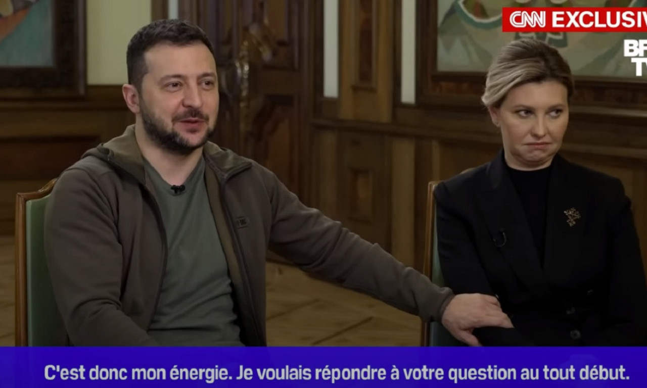 Zelenski rekao PRVOJ DAMI da mu je najbolji PRIJATELJ -  njena REAKCIJA neprocenjiva