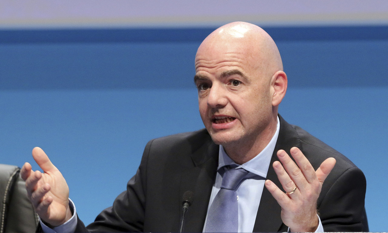 Infantino ponovo prvi čovek FIFA: Sve vas VOLIM
