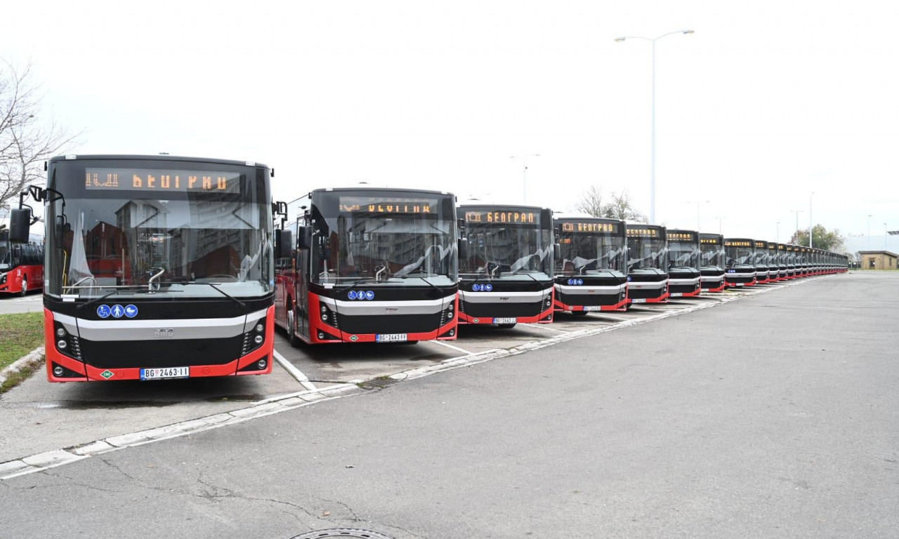 Novih 100 autobusa do kraja nedelje na NAJFREKVENTNIJIM LINIJAMA