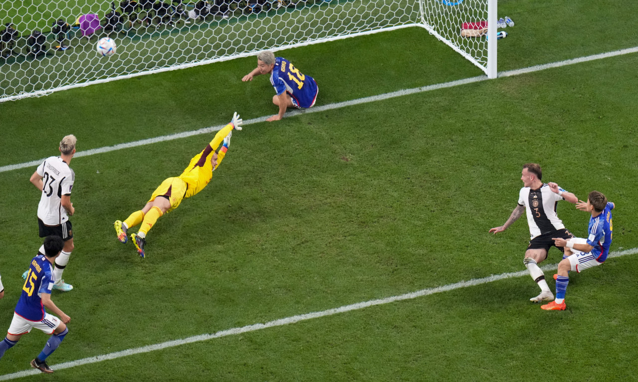 Nova SENZACIJA U KATARU - Japanci bolji od Nemaca, "Partizanov" Asano dao POBEDNIČKI GOL