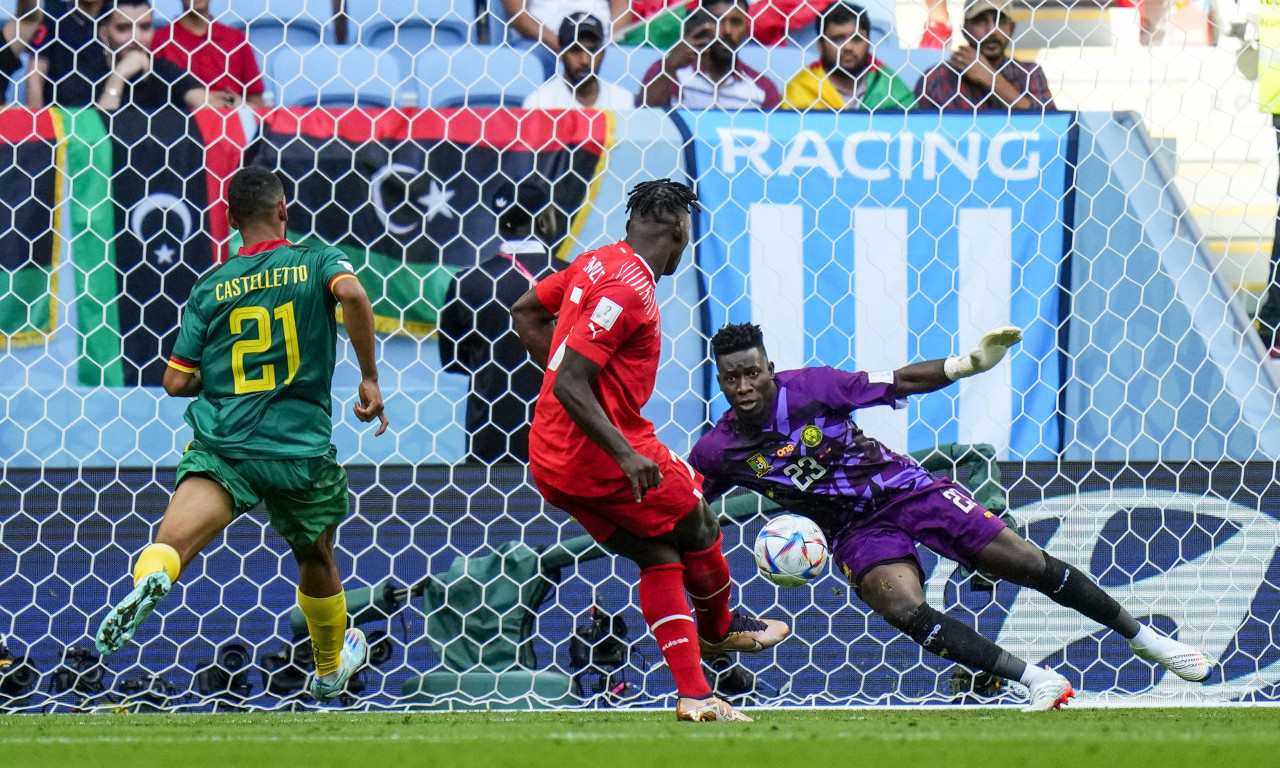 Kamerun će morati DA SE "VADI" PROTIV SRBIJE: Švajcarci ih u USPAVANCI nokautirali jednim golom