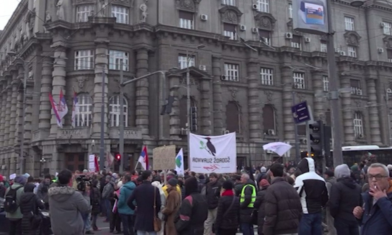 Ekološki aktivisti ispred vlade Srbije - ponovo traže ZABRANU LITIJUMA