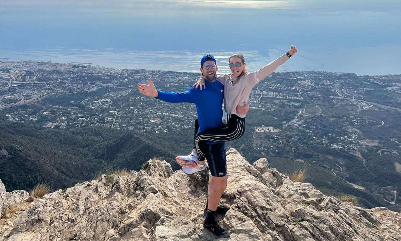 Novak i Jelena osvojili vrh u Španiji, da se zna ko je GOAT
