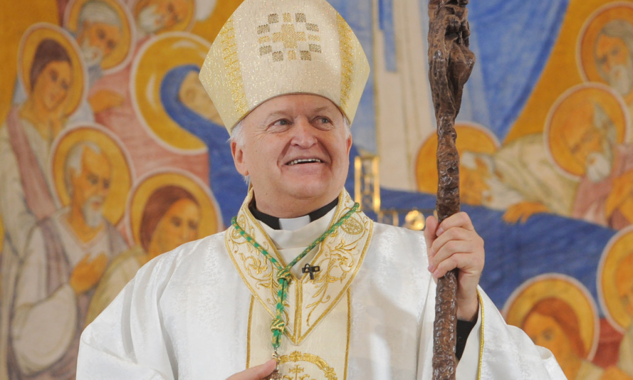 Ustoličen NOVI NADBISKUP LADISLAV NEMET u Katedrali uznesenja blažene Marije u Beogradu
