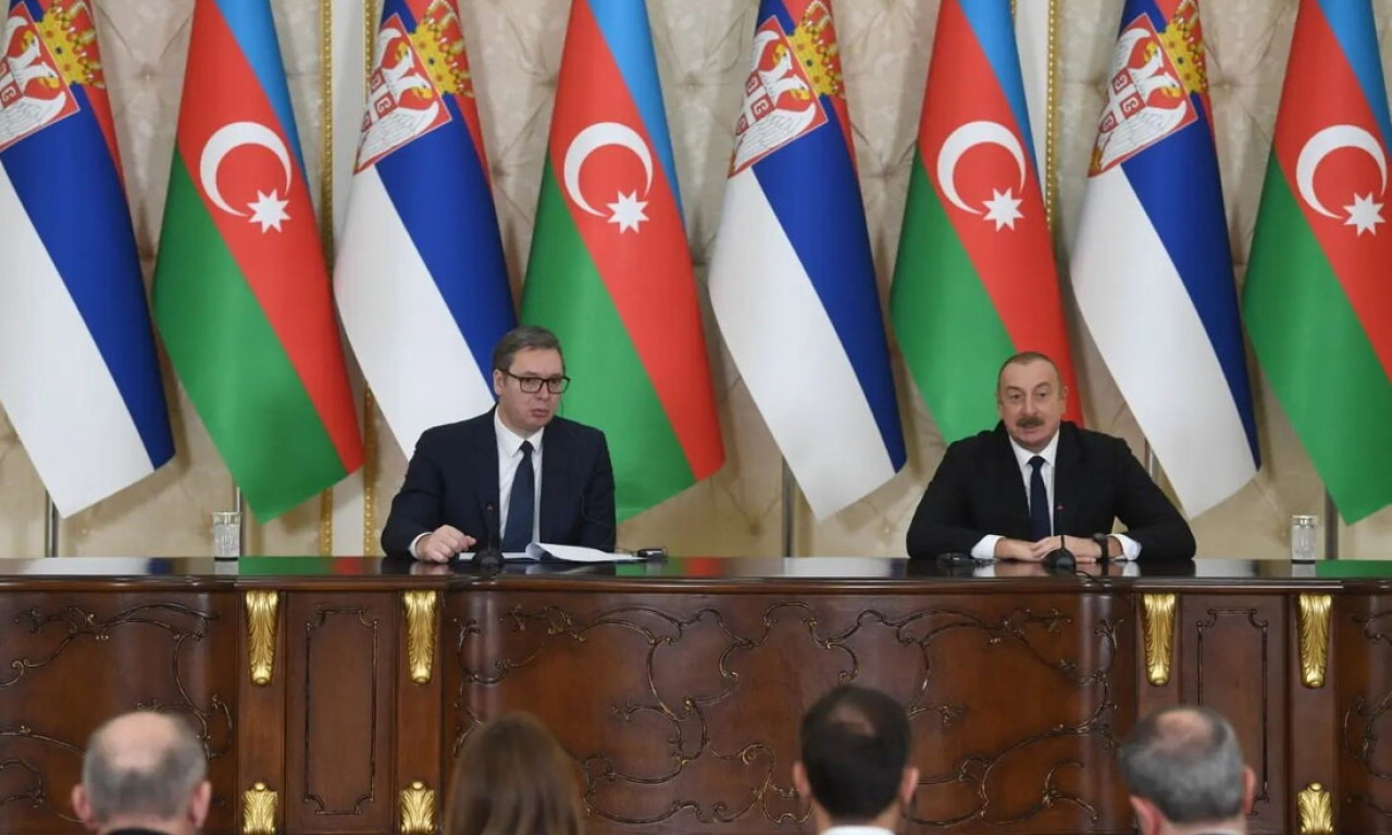 Vučić pozvao Srbe u Azerbejdžan: Dođite na KASPIJSKO JEZERO