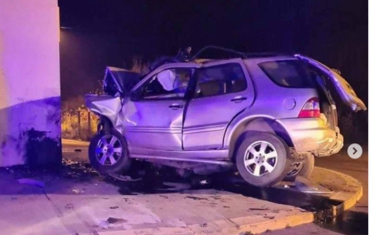 Saobraćajna nesreća kod ŠIMANOVACA: Poginuo mladi fudbaler, MERCEDESOM se zakucao u betonski krst