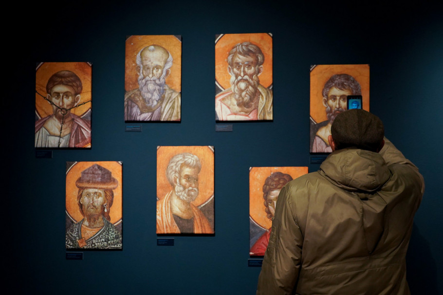 Otvaranje izložbe "Gračanica: Sjaj umetnosti u doba kralja Milutina" u Galeriji SANU