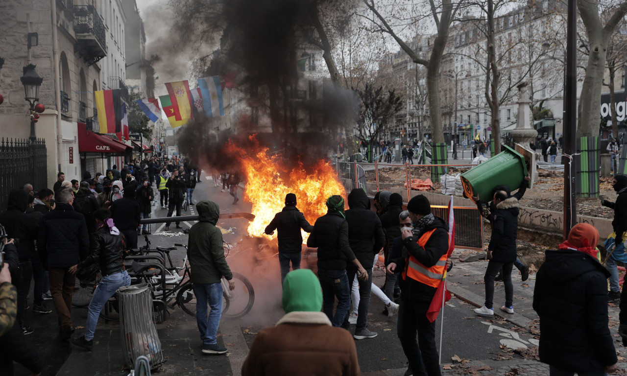NEREDI u centru Pariza: KURDI zahtevaju ODGOVORE posle UBISTVA trojice sunarodnika