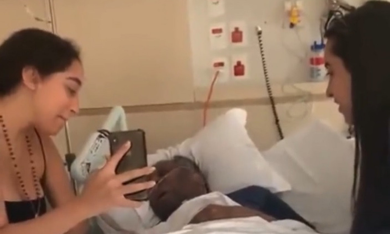 PELE SE OPRAŠTA od porodice i prijatelja: Snimak LEGENDE iz bolničkog kreveta NE SLUTI na dobro