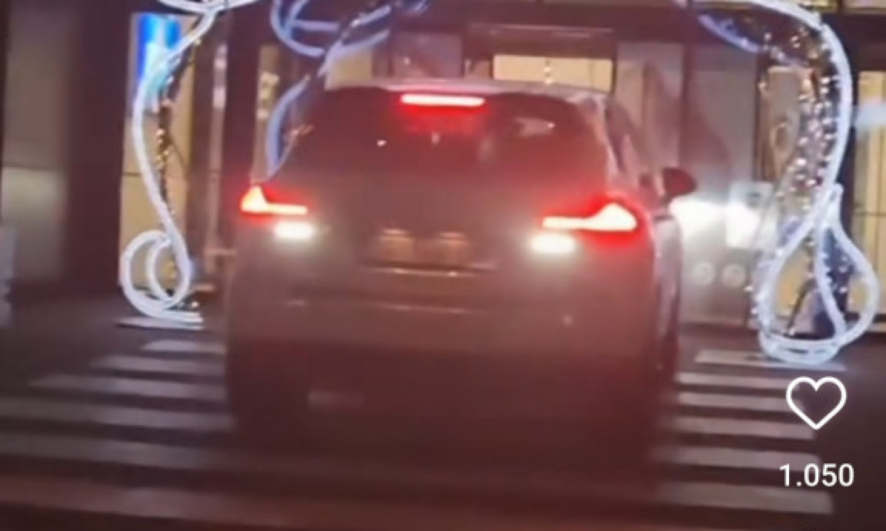 Godina tek počela, a imamo ŠAMPIONA BAHATOSTI: Džipom hteo da uđe u TRŽNI CENTAR