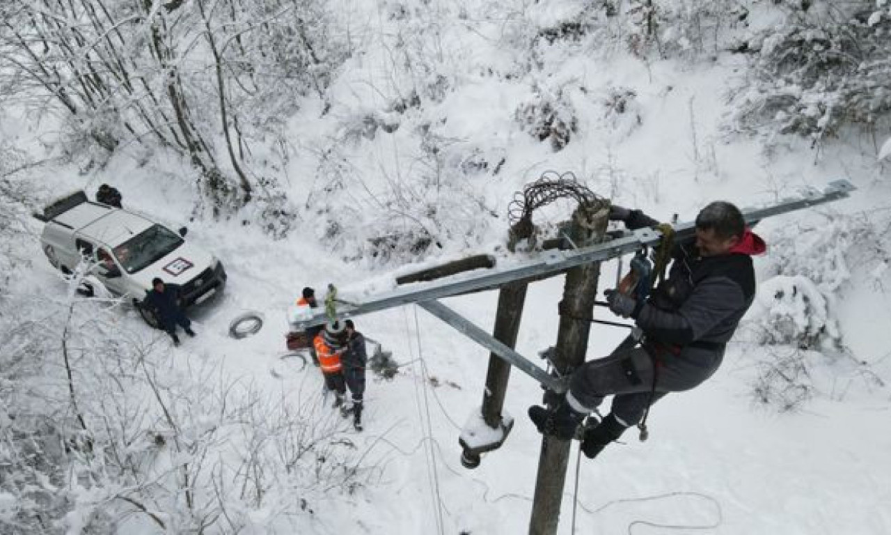 HAVARIJA U IVANJICI! HILJADE LJUDI OSTALO BEZ STRUJE: Sve ekipe su na terenu