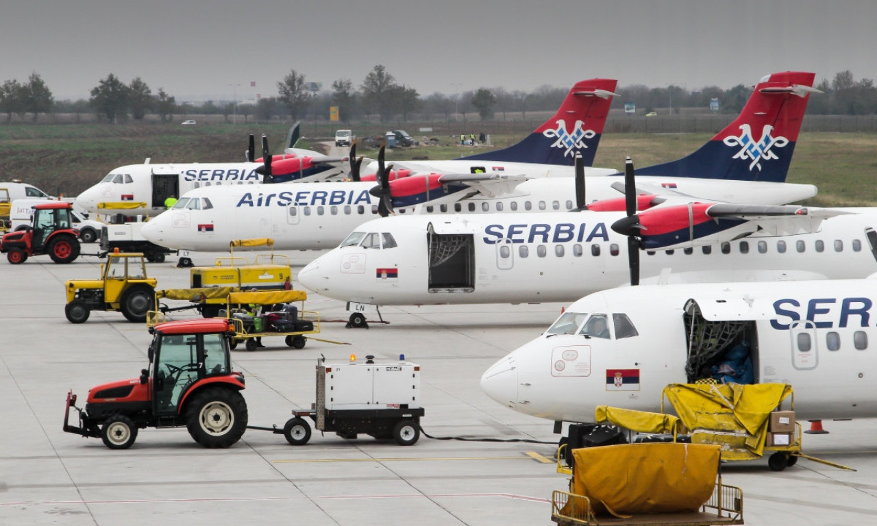 ŠTA JE OVO, posle RENDGENA  - VATRENA STIHIJA: Zbog POŽARA U KATANIJI Air Serbia ODLAŽE letove, avioni opet KASNE
