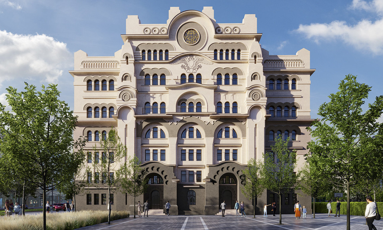 Ovako će da izgleda ZGRADA STARE POŠTE na Savskom trgu POSLE REKONSTRUKCIJE