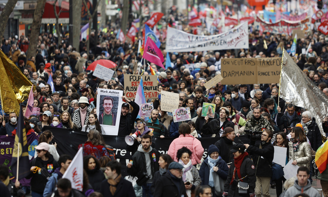 MILION ljudi na ulicama u FRANCUSKOJ: Da li će PROTESTI srušiti Makrona?