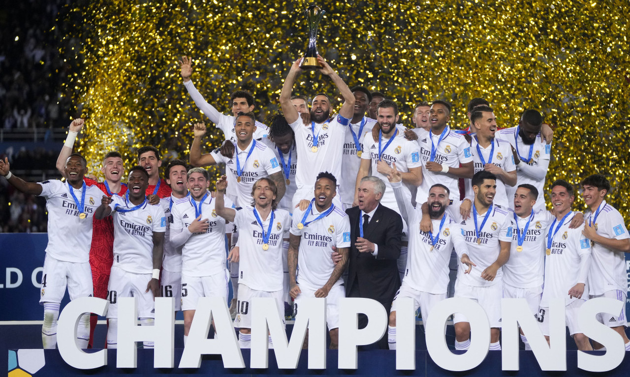 DOMINACIJA se nastavlja: REAL peti put postao klupski PRVAK SVETA