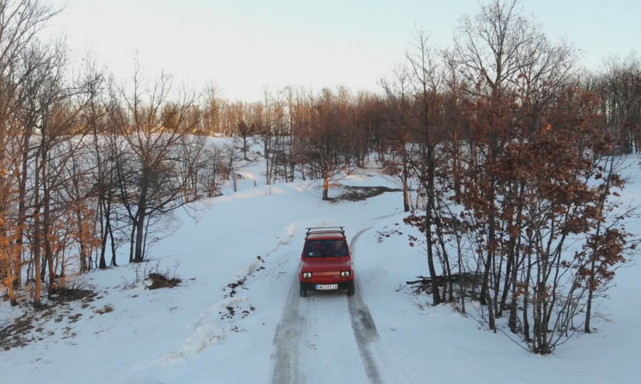 LJUTA crvena mašina: Milojko "PEGLA" PEGLICOM i po ledu i po snegu