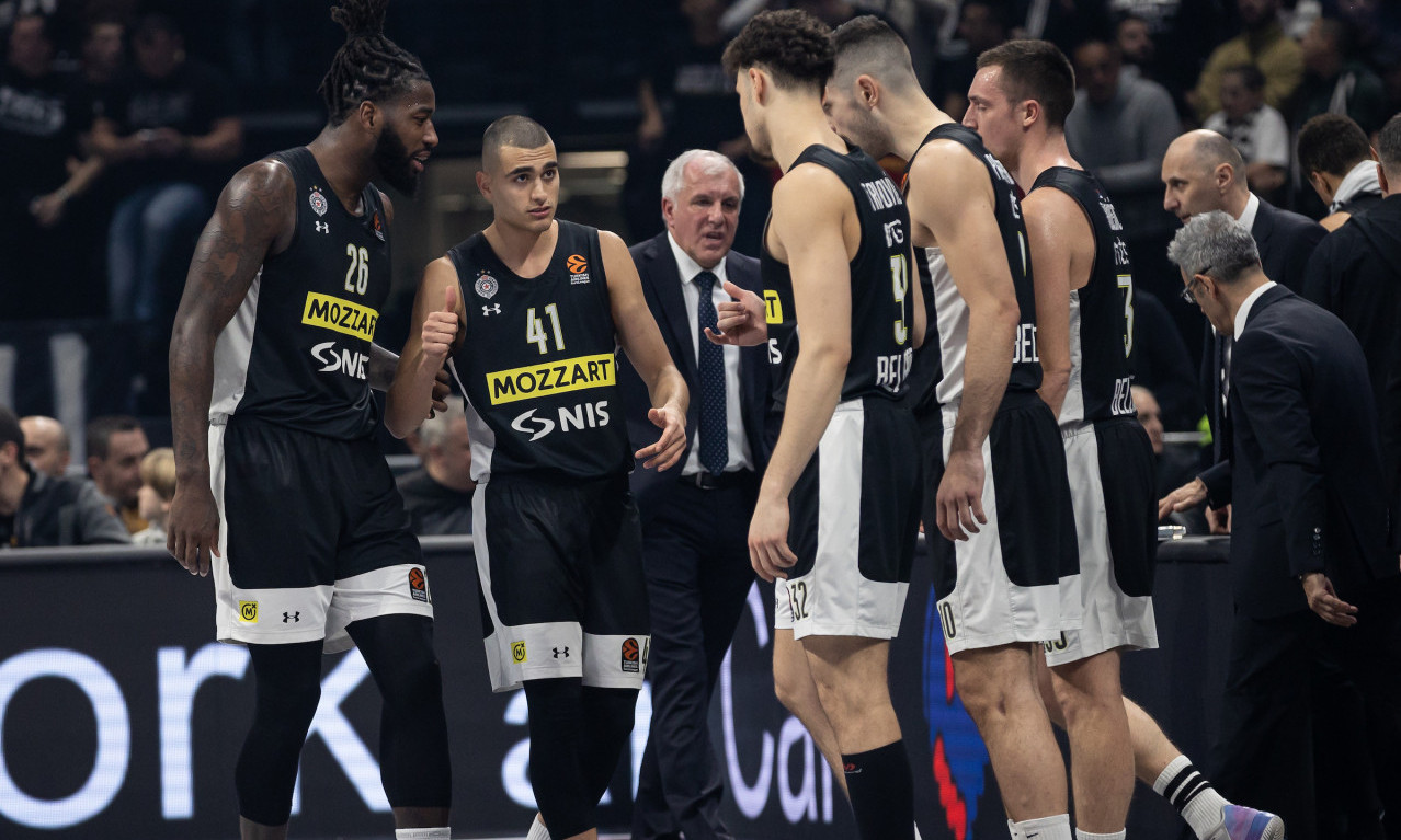 PARTIZAN oslabljen na KUPU: Obradović ostavlja DVOJICU STRANACA u Beogradu