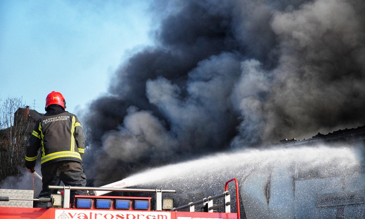 GORI CRKVA Drama u sred Srbije (VIDEO)