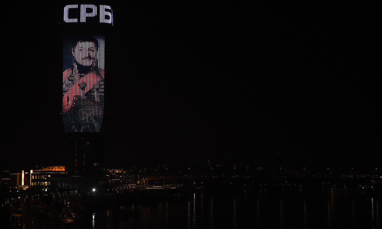 Srpska TROBOJKA na Kuli Beograd povodom Dana državnosti