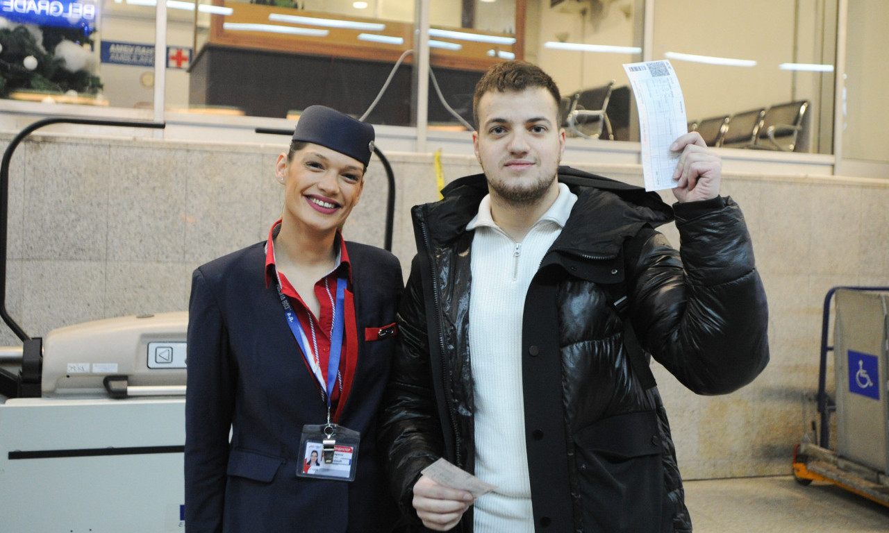 Posrećilo mu se na putu od KUĆE do FAKULTETA: Uručena NAGRADA 1.500.000-om PUTNIKU voza Soko