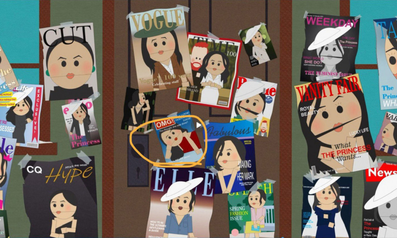 BRUTALNA ŠALA na račun Megan Markl u NAJNOVIJOJ EPIZODI "South Parka"