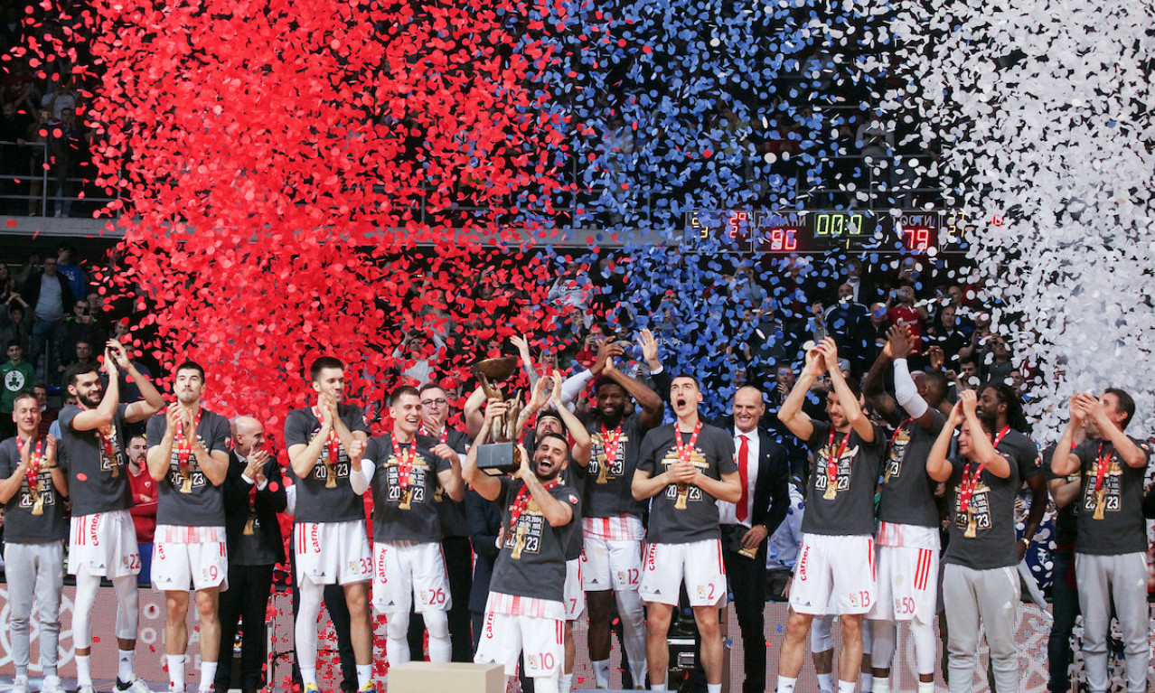 DVA trofeja i FINALE ABA lige: ZVEZDA ocenila sezonu kao USPEŠNU