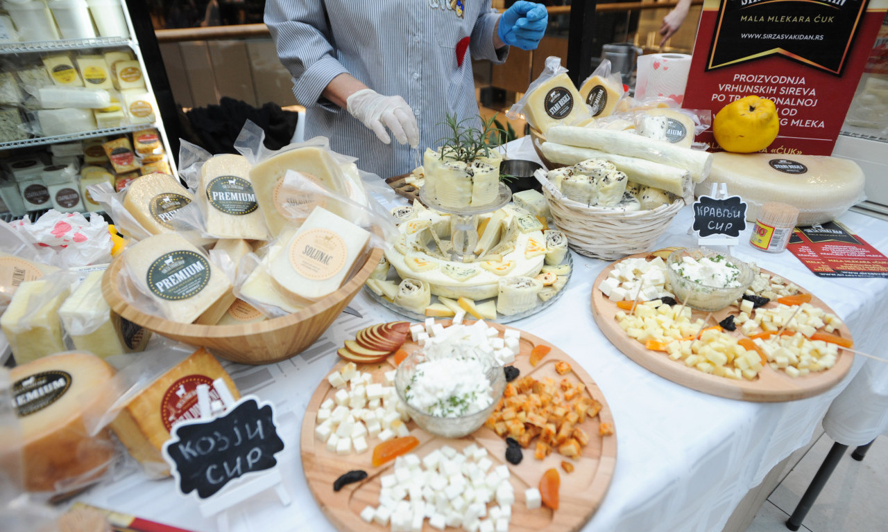 U BEOGRADU gostuju najbolji SIREVI NA SVETU: Sve što nema u MARKETIMA, ima na "Balkan Cheese Festivalu"