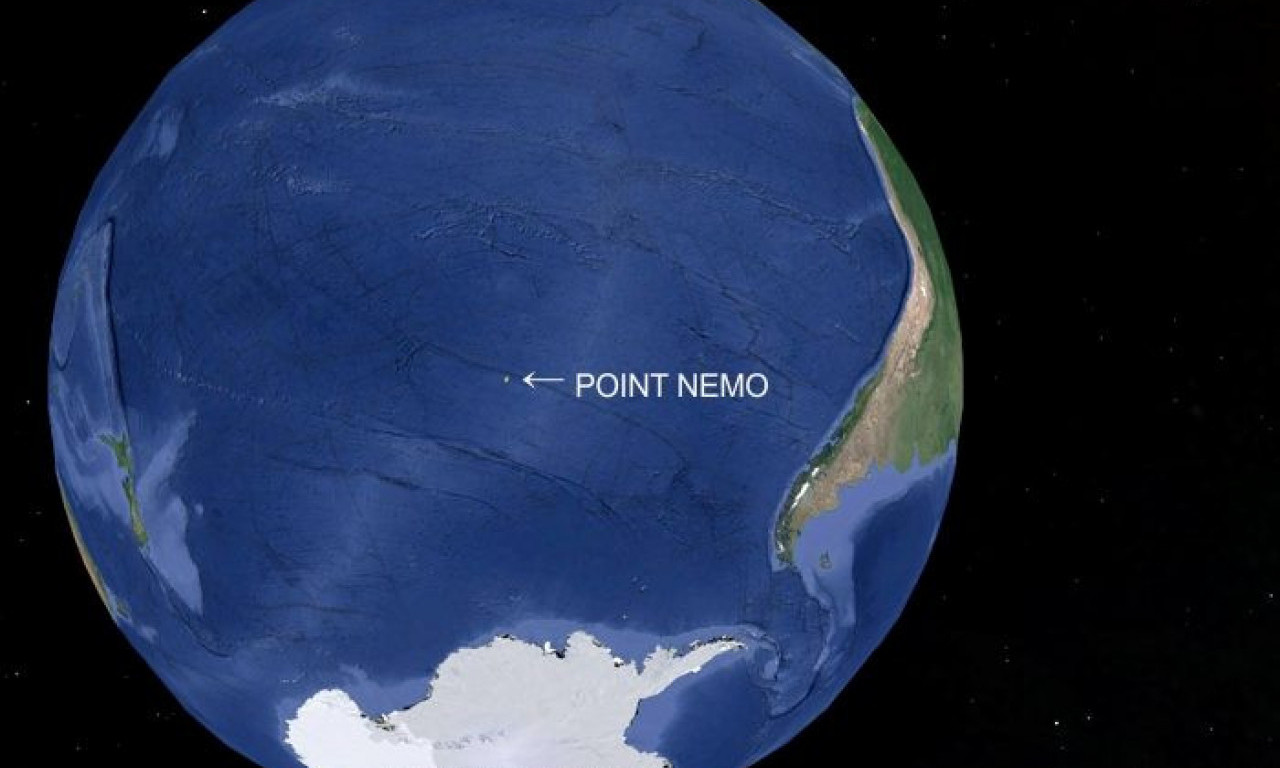 Point Nemo je – NAJUSAMLJENIJA tačka na svetu: Bliže je ASTRONAUTIMA nego najbližem kopnu