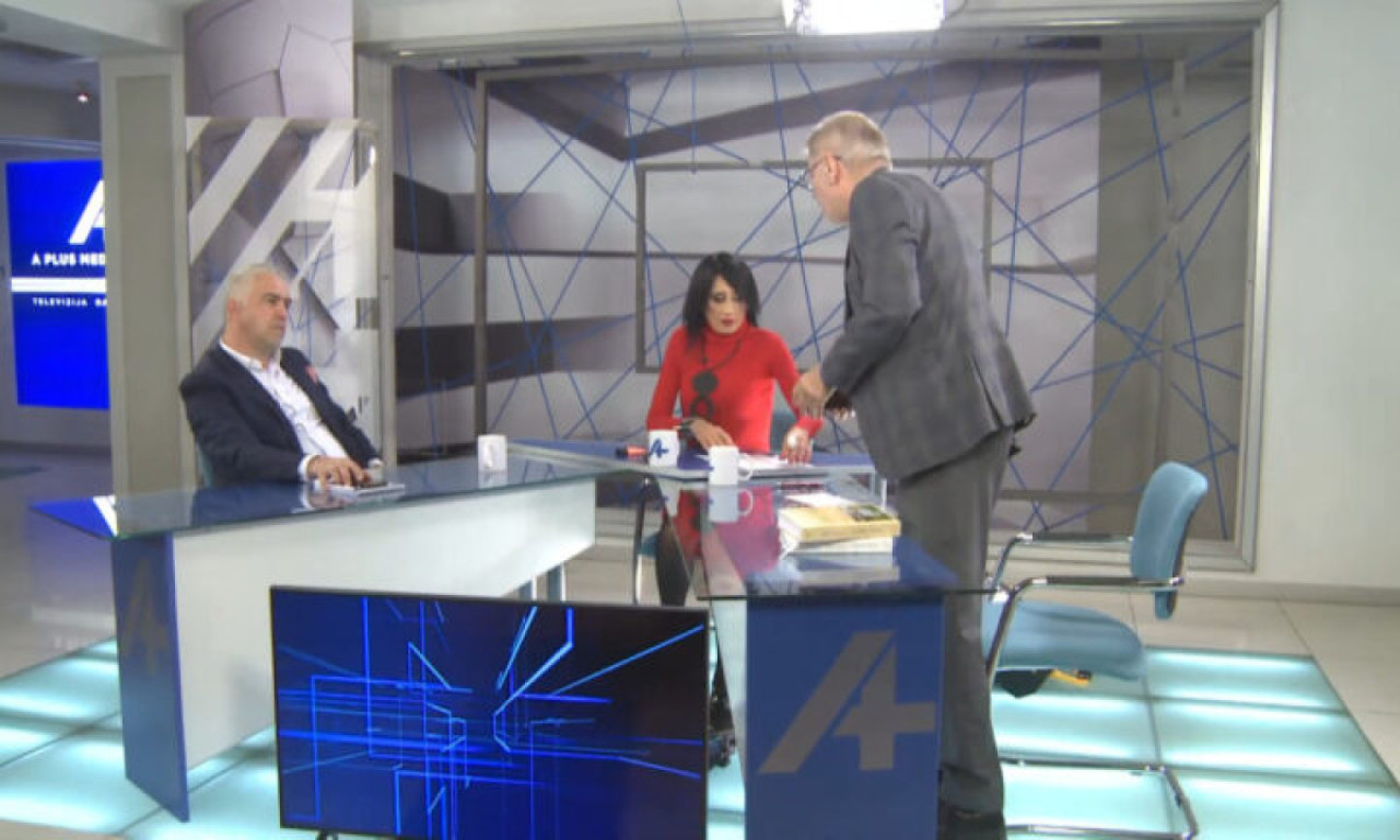 TOTALNI HAOS na TV CG: Gost urlao da ĐUKANOVIĆ MORA DA POBEDI, pa počeo da VREĐA SVE U STUDIJU