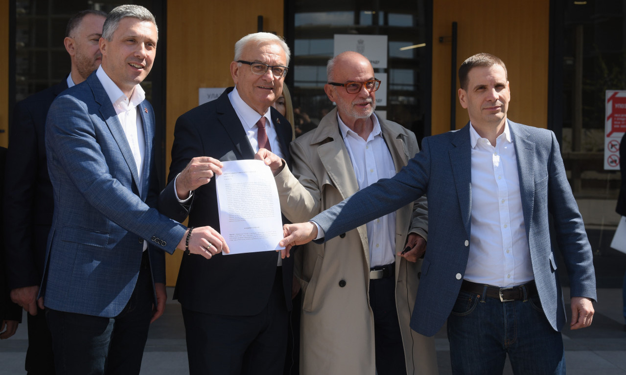 Četiri OPOZICIONE stranke podnele KRIVIČNU prijavu protiv predsednika VUČIĆA