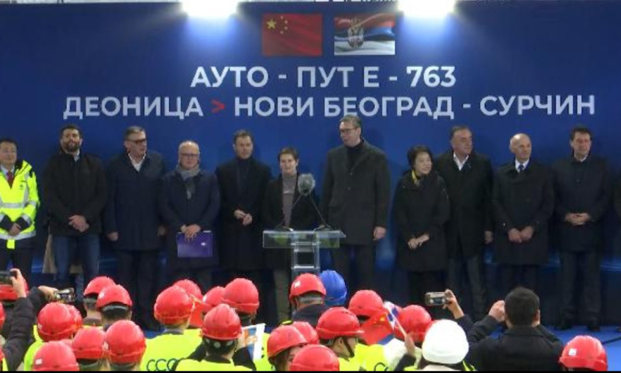 OTVORENA DEONICA AUTOPUTA "Miloš Veliki" OD NOVOG BEOGRADA DO SURČINA, duga 8 kilometara